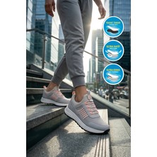 Walkway Motano G Buz Pudra Fileli Hafif Esnek Kadın Spor Ayakkabı