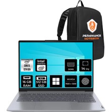 Lenovo Thinkbook 14 Gen 8 I5 13420H 16GB Ram 512GB SSD 14" Fhd+ WIN11 Home 21SG00L8TXP352 Notebook + Per4 Çanta