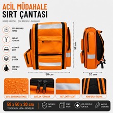 Genç Sağlık Acil Müdahale Sırt Çantası Ilk Yardım Travma Çantası