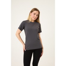 Zoor Kadın Kısa Kol Compression Fitness Gym Spor Body Tshirt