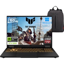 Asus Tuf Gaming A16 FA608UM P7 8gb Nvıdıa Geforce RTX5060 Ryzen 7 260 16GB Ram 2tb SSD 16'' WIN11 Fhd+ 165Hz Taşınabilir Bilgisayar