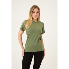 Zoor Kadın Kısa Kol Compression Fitness Gym Spor Body Tshirt