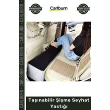 Carlburn #yastık Konforlu Ergonomik Yumuşak Yüzeyli Pratik Hafif Boyun Taşınabilir Şişme Seyahat Yastığı