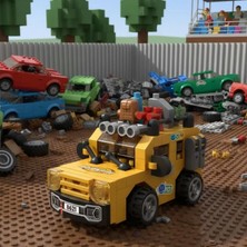 Glanart Loz Arazi Aracı 150 Parça Block Oyuncak-Mini Poşet 1 Adet