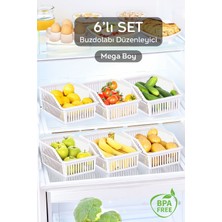 Empressco Meleni Home 6 Adet Mega Boy Buzdolabı, Dolap Içi Düzenleyici Organizer, Büyük Boy Buzdolabı Düzenleyici - Fiyatı, Yorumları