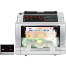 Yıldırım AL5300 Desteleme ve Karışık Para Sayma Makinesi - Tl ve Euro Karışık - Usd Adet Sayım - Türkçe Sesli Uyarı + Müşteri Ekranı
