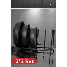 Empressco Kitchen Store Tava Tabak ve Kapak  Düzenleyici Raf Mutfak Dolabı Tel Tencere Tavaların  Kızartma Sos Tavası ve Kap - Fiyatı, Yorumları