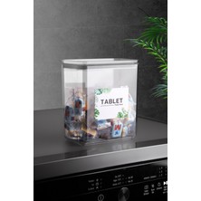 Empressco Nandy Home Dekoratif Dikdörtgen 2,6 Lt Vakum Kapaklı Tablet Saklama Kutusu - Fiyatı, Yorumları