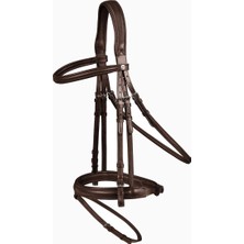 Waldhausen X-Line Supersoft Anatomik Ingiliz Tipi Deri At Dizgini