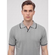 Plus Scorpion Erkek Polo Yaka Triko Kısa Kollu T-Shirt