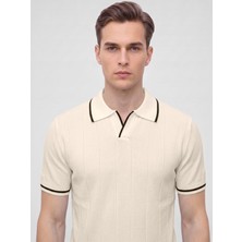 Plus Scorpion Erkek Polo Yaka Triko Kısa Kollu T-Shirt