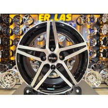 SLK JANT 4 Adet SLK-2020 6*14 4*100 ET35 73.1 BLACK MACK JANT (Takım)