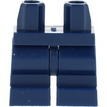 LEGO Minifigür Parçaları: Short Legs, Kısa Bacak, Kısa Ayak: 970CM00 Dark Blue - Lacivert