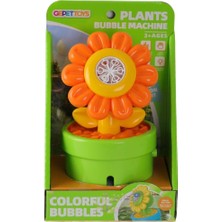 Gepettoys P82308 Işıklı Baloncuk Çıkaran Saksılı Çiçek