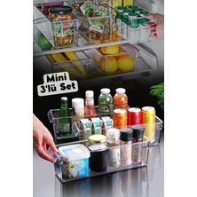 Empressco Nandy Home Mini Tall Clear Buzdolabı & Dolap Içi Düzenleyici Organizer 3 Adet - Fiyatı, Yorumları