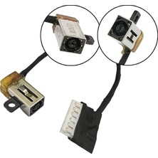 Afila Dell Inspiron 15 3593 Uyumlu Notebook Dc Power Jack, Şarj Soketi Girişi (10CM Kablolu)