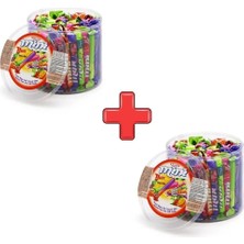 TAYAŞ Tayaş Miniyum Karışık Meyveli Yumuşak Şeker PVC Kutu 804 Gr 2’li Paket