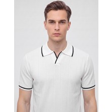 Plus Scorpion Erkek Polo Yaka Triko Kısa Kollu T-Shirt