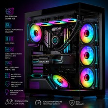 Belirtilmemiş Gaming Dominator Ryzen 7 7800X3D-RTX5060TI-B850-1TBM.2 NVME-16GBDDR5RAM-360 Sıvı SOĞUTMA-650W Oyuncu