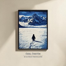 Saes Labs Nihilist Penguen 3D Tablo 15×20 cm