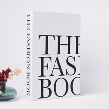 Bak Gel Al Kitap Görünümlü Dekoratif Kutu, Iskandinav Tarzı Kitap Şeklinde Saklama Kutusu Fashion