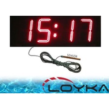 Loyka Dış Ortam Havuz Suyu Sıcaklık Ölçer '25CM Yazı Yüksekliği'