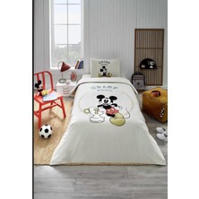 Özdilek Mickey Mouse Champ Tek Kişilik Disney Lisanslı Lastikli Çarşaf Çocuk Pike Takımı