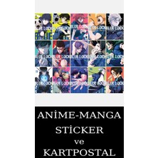 Komik Şeyler Yayıncılık Blue Lock 1-15 Eksiksiz Manga Seti (15 Kitap) / Anime-Manga Sticker ve Kartpostal Hediyeli