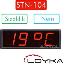 Loyka STN-104 Sıcaklık+Nem+Saat