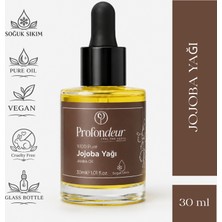 Profondeur Jojoba Yağı 30ML- %100 Saf Soğuk Sıkım