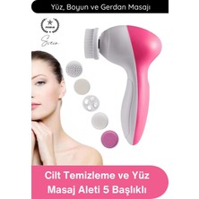 Svein #yüzbakım Cilt Temizleme ve Yüz Masaj Aleti 5 Başlıklı Akne Sivilce Siyah Nokta Temizleyici Elektrikli Yüz Bakım Cihazı Kırışıklık Karşıtı Gözenek Arındırıcı Cilt Bakım Aparatı