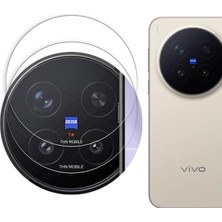 Thn Mobile Vivo X300 Nano Ekran Koruyucu ve Lens Koruyucu(Lens Koruyucu 2 Adet)