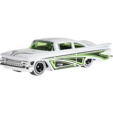 Hot Wheels Tekli Arabalar 59 Chevy Impala JJK81 (Kısa Kart)