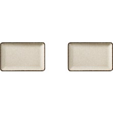 Empressco Kütahya Porselen Moderna Düz Tabak Tarçın 2 Parça 18X13CM TAN18X13DUS2730P02 - Fiyatı, Yorumları