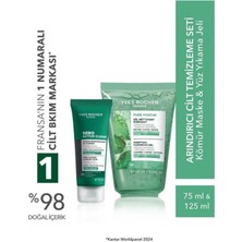 Yves Rocher Kömür Maske ve Siyah Nokta Karşıtı Yüz Yıkama Jeli Derin Arındırıcı Cilt Temizleme Seti