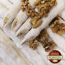 Maraş Yöresel Saf üzüm suyu beyaz Cevizli köpük sucuk (1 kg)