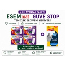 Esemmat Güve Stop Güve Kovucu (3 Askı 3 Çekmece) X4 Paket