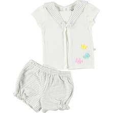 For My Baby Mariposa Şortlu 2'li Tkım