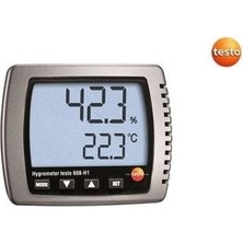 Testo 608-H1 Sıcaklık ve Nem Ölçer (Çok Hassas)