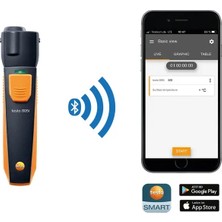 Testo 805I - Akıllı Telefon ile Yönetilebilen Kızılötesi Termometre