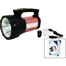 MiraLive 2in1 15W Cob LED - 28LED Şarjlı El Feneri - PROJEKTÖR1000MT- Powerbank - Su Geçirmez (K95)