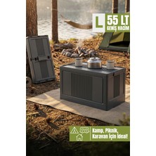 Empressco Obido Lavine (Large) Katlanır Kamp Depolama Sandığı L Size 55LT Portatif Kasa Saklama Kabı Organizer - Fiyatı, Yorumları