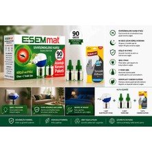 Esemmat Elektrolikit Mini Set Cihaz 90 Gece + 2 Âdet Yedek Sinek Kovucu Likit