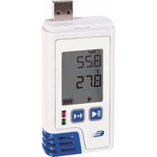 TFA Dostmann Tfa 31.1058.02 Sıcaklık ve Nem Datalogger Cihazı 'LOG210'