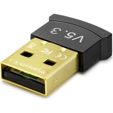 İlk El Grup USB Bluetooth Adaptör 5.3 Siyah Bt5.3 Iegtgrs-34