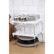 Empressco Okyanus Home Metal Ayaklı Tek Katlı Pratik Raf Düzenleyici 28X30 - Fiyatı, Yorumları