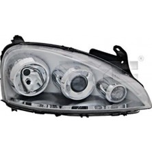 Depo Opel Corsa 2003-2005 Far (Mercekli) Sağ (Oem NO:1216176)