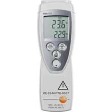 Testo 112 Ptb Onaylı Çok Hassas Sıcaklık Ölçüm Cihazı