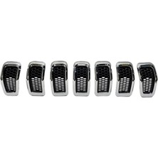 Otoco Jeep Cherokee Ön Panjur 7li Set Krom 2014- 68303626AC
