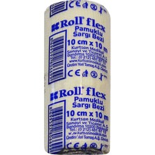 Roll Flex Hidrofil Sargı Bezi 10CM x 10M (3 Adet)